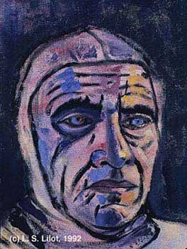 Blue eye man  (c) L-S-Lilot